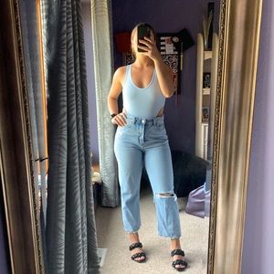 ASOS Oldschool Cut Bodystuit